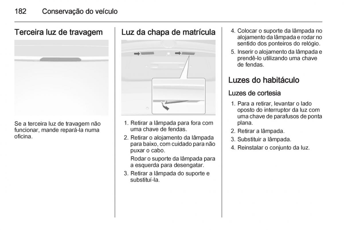 Opel Mokka manual del propietario / page 184