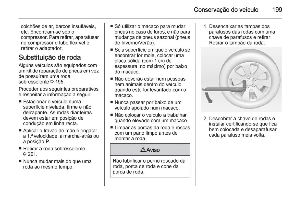 Opel Mokka manual del propietario / page 201