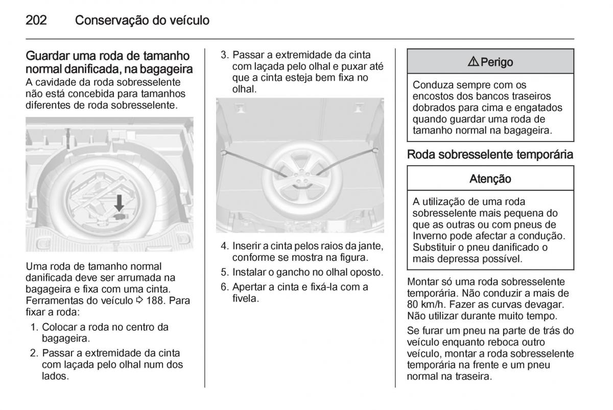 Opel Mokka manual del propietario / page 204