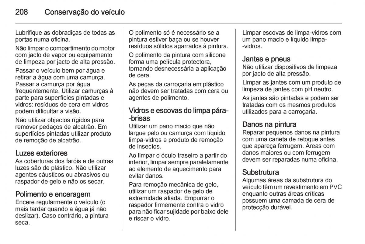 Opel Mokka manual del propietario / page 210