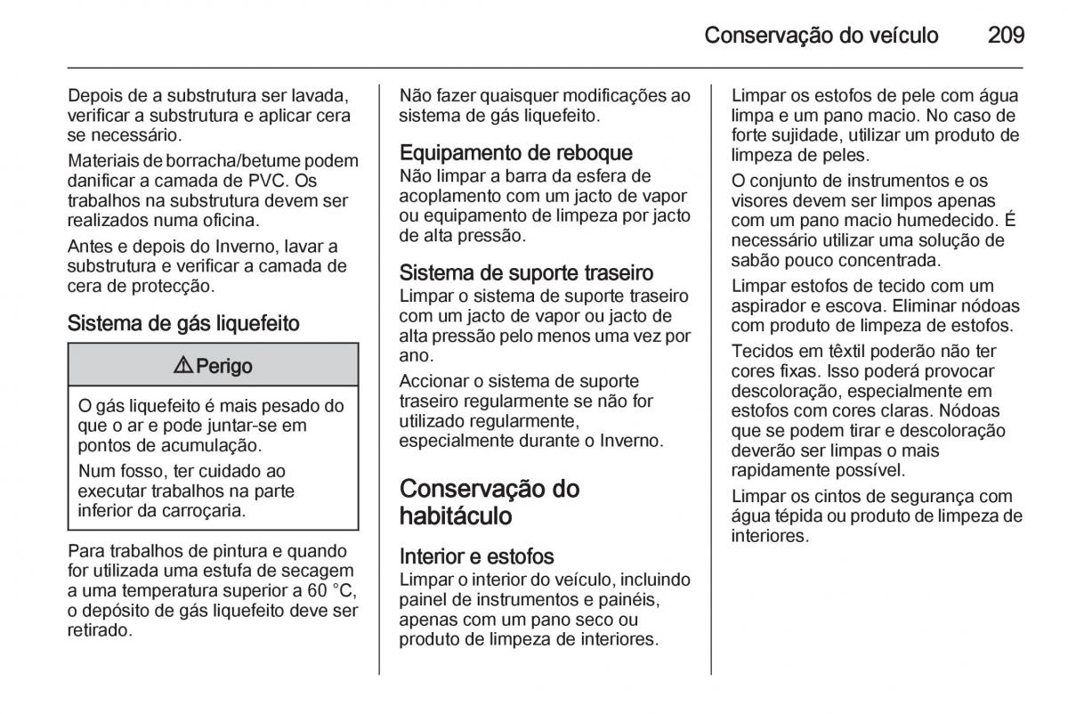 Opel Mokka manual del propietario / page 211