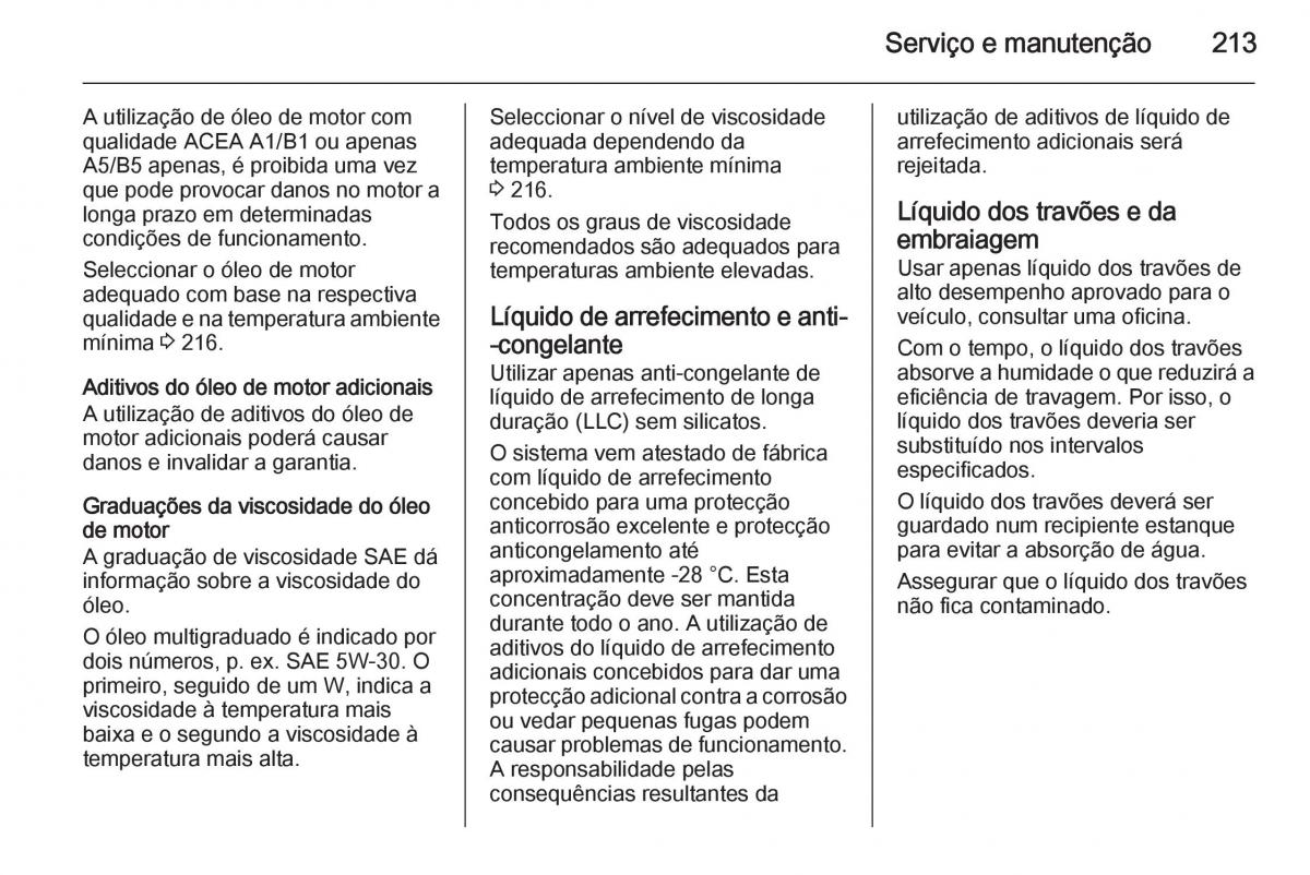 Opel Mokka manual del propietario / page 215