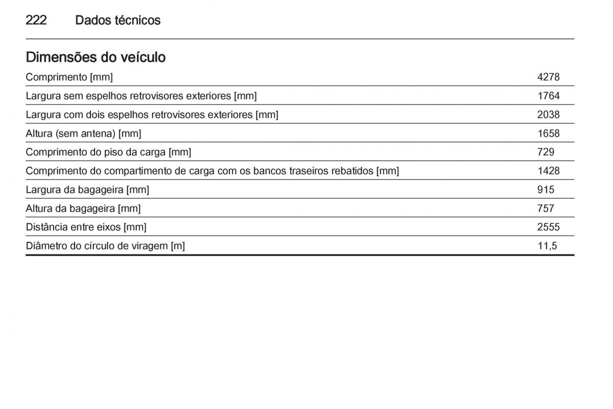 Opel Mokka manual del propietario / page 224