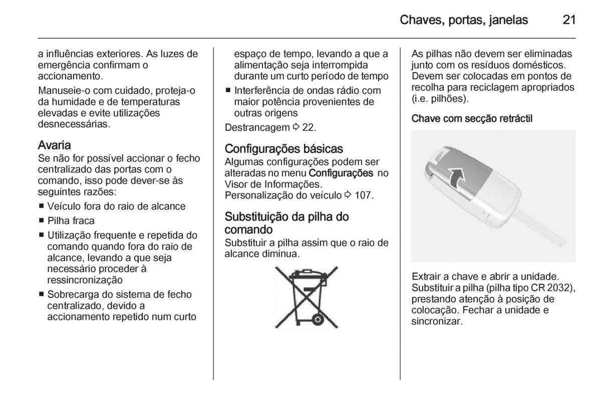 Opel Mokka manual del propietario / page 23