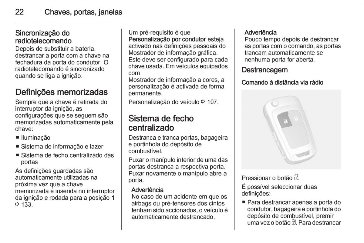 Opel Mokka manual del propietario / page 24