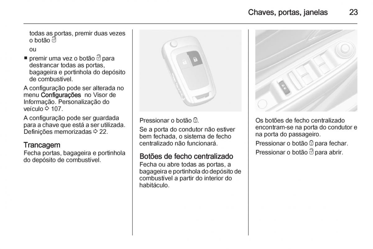 Opel Mokka manual del propietario / page 25