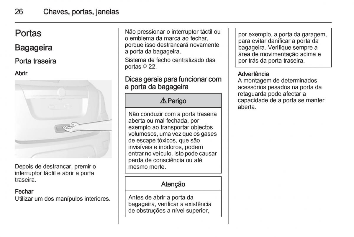 Opel Mokka manual del propietario / page 28