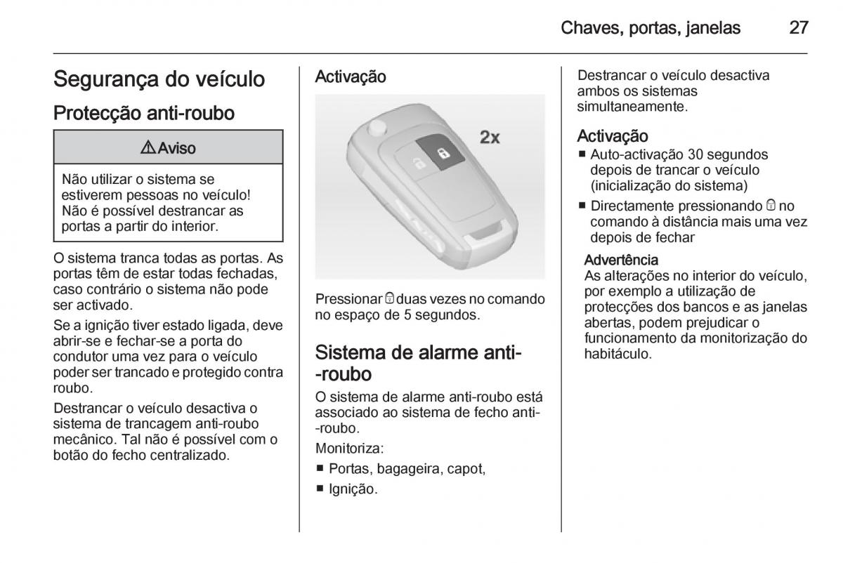 Opel Mokka manual del propietario / page 29