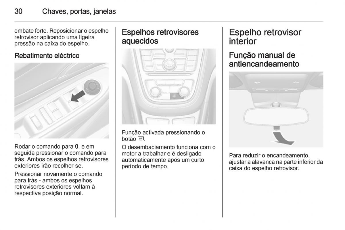 Opel Mokka manual del propietario / page 32