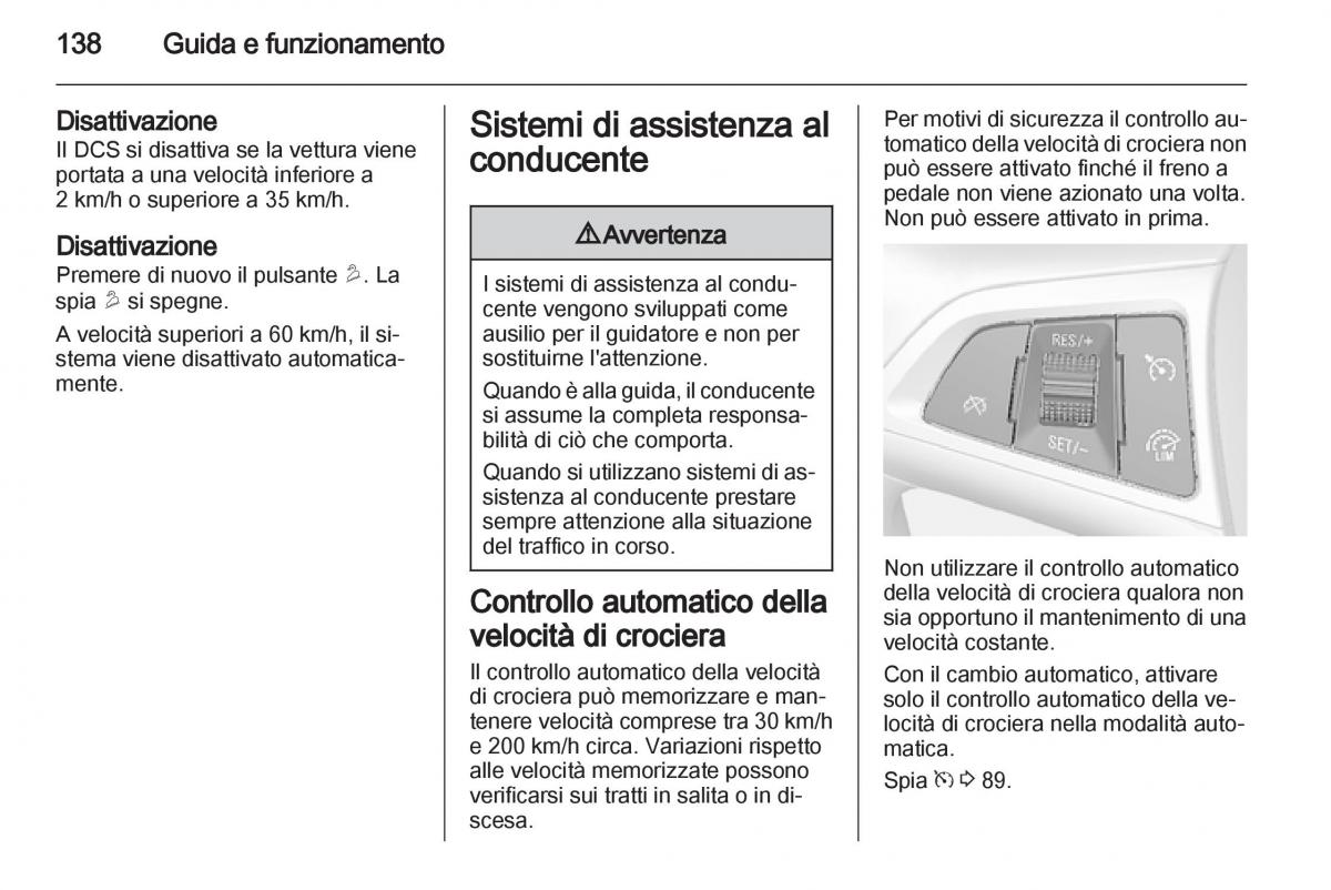 Opel Mokka manuale del proprietario / page 140