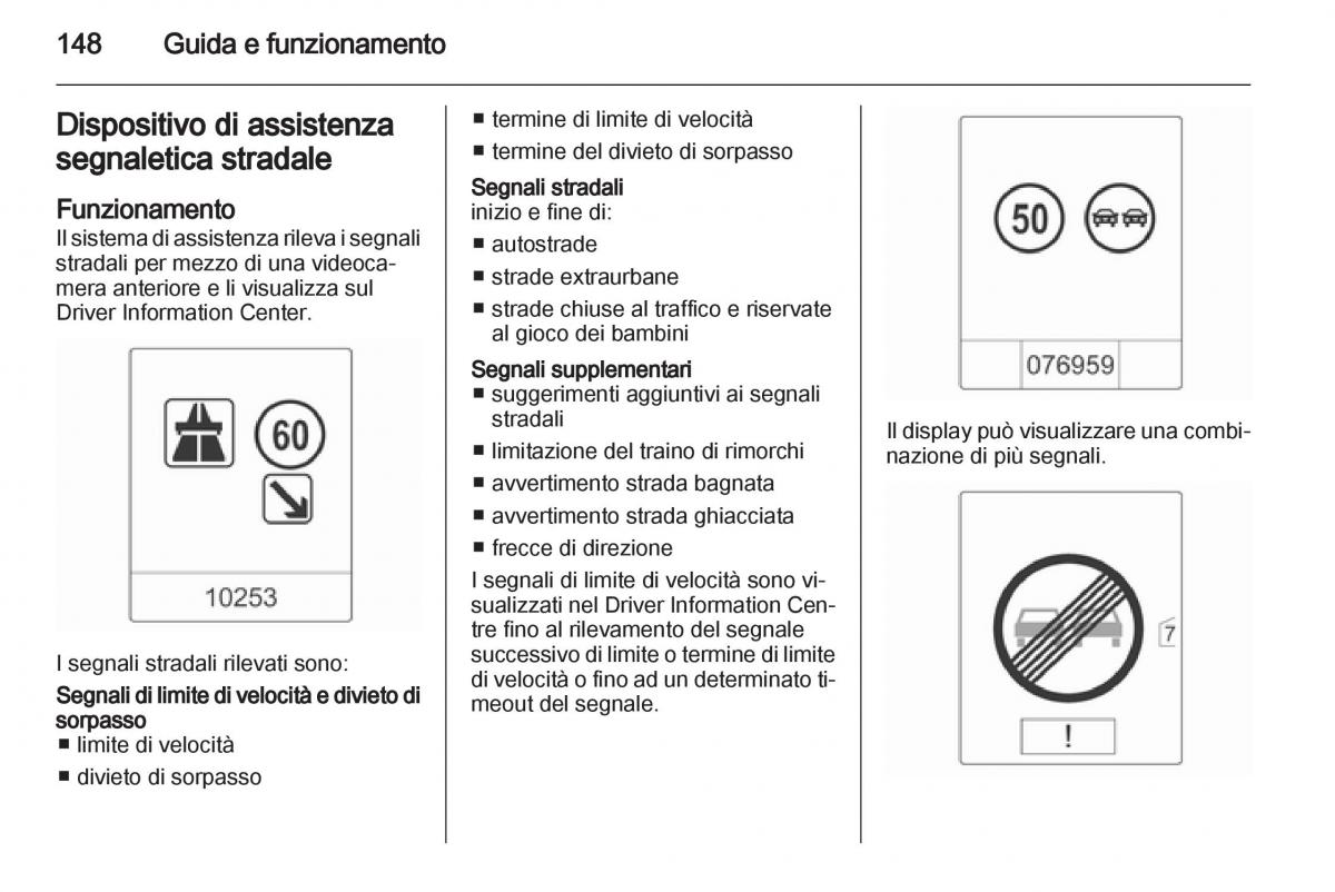 Opel Mokka manuale del proprietario / page 150