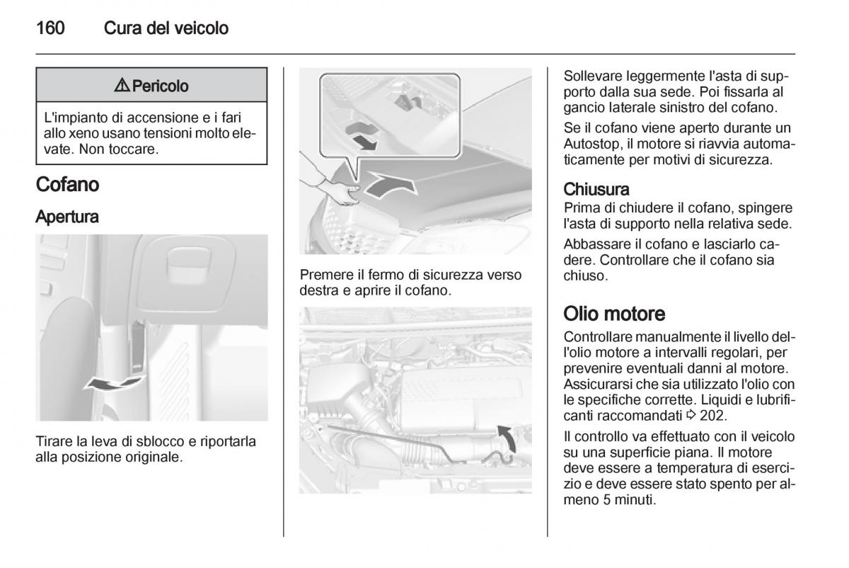 Opel Mokka manuale del proprietario / page 162