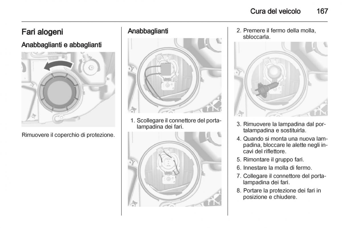 Opel Mokka manuale del proprietario / page 169