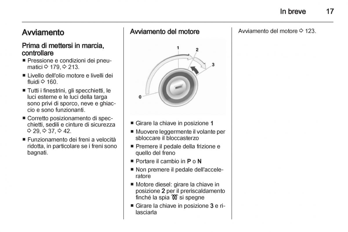 Opel Mokka manuale del proprietario / page 19