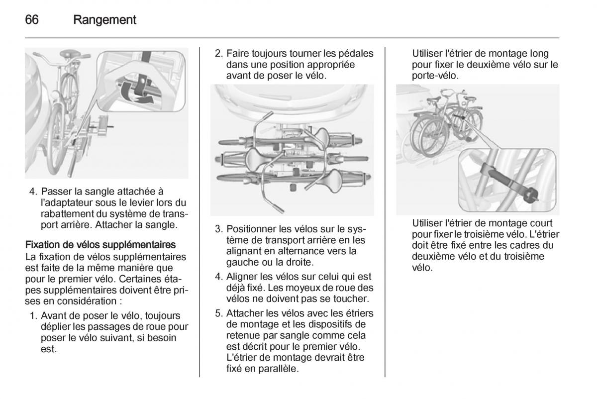 Opel Mokka manuel du proprietaire / page 68