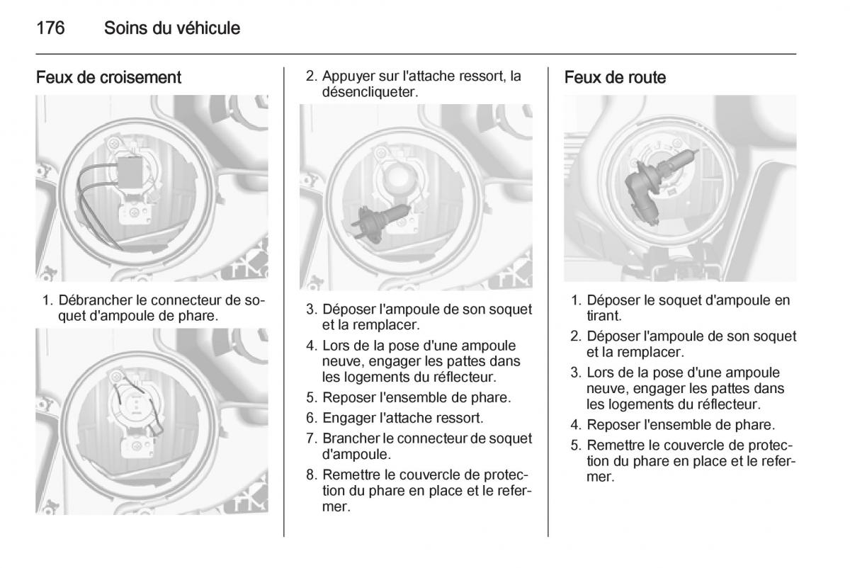 Opel Mokka manuel du proprietaire / page 178