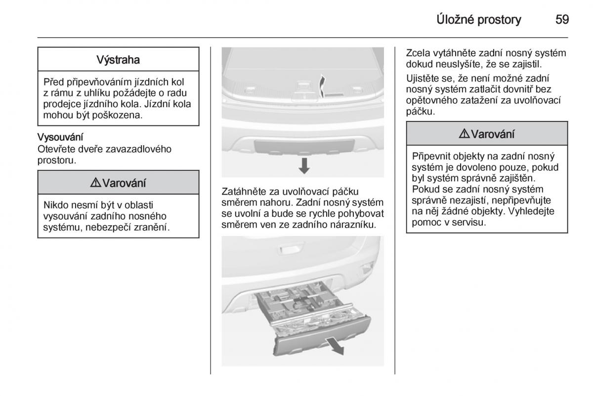 Opel Mokka navod k obsludze / page 61