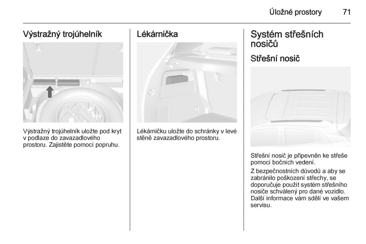 Opel Mokka navod k obsludze / page 73