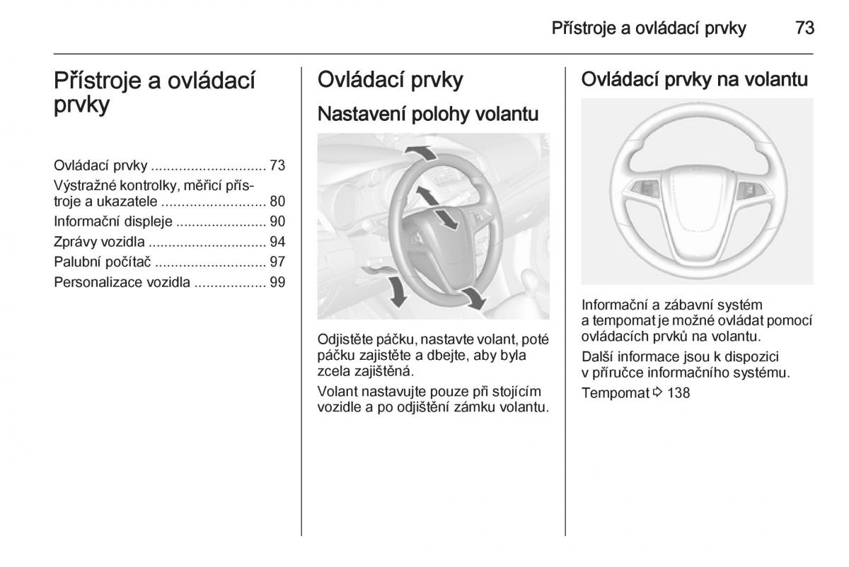 Opel Mokka navod k obsludze / page 75