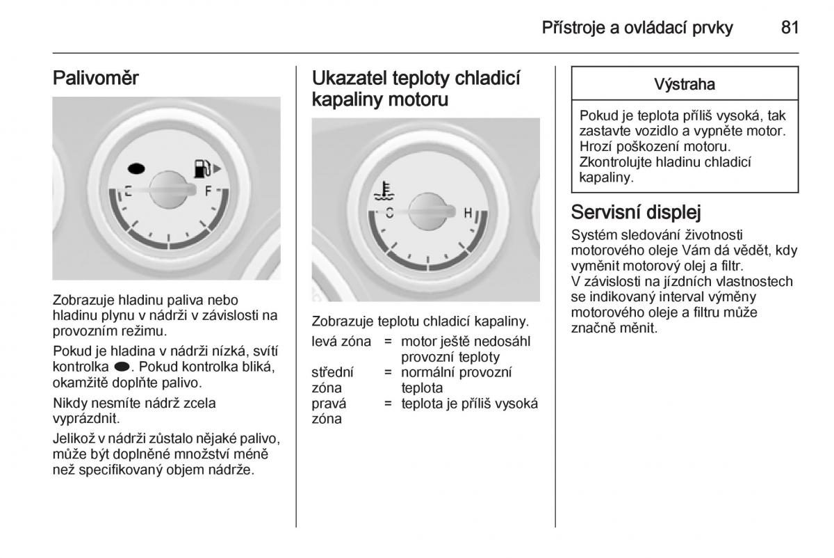 Opel Mokka navod k obsludze / page 83