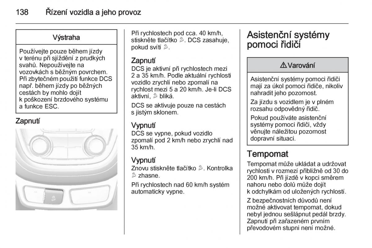 Opel Mokka navod k obsludze / page 140