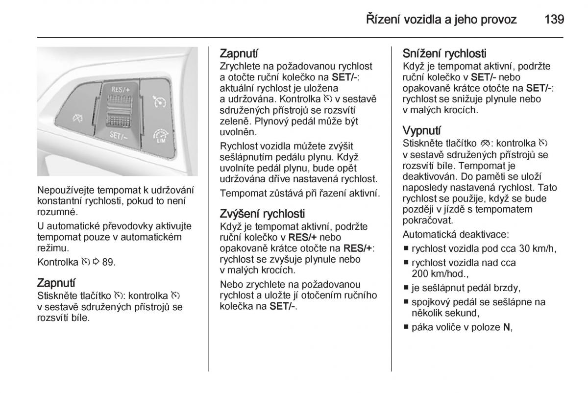 Opel Mokka navod k obsludze / page 141