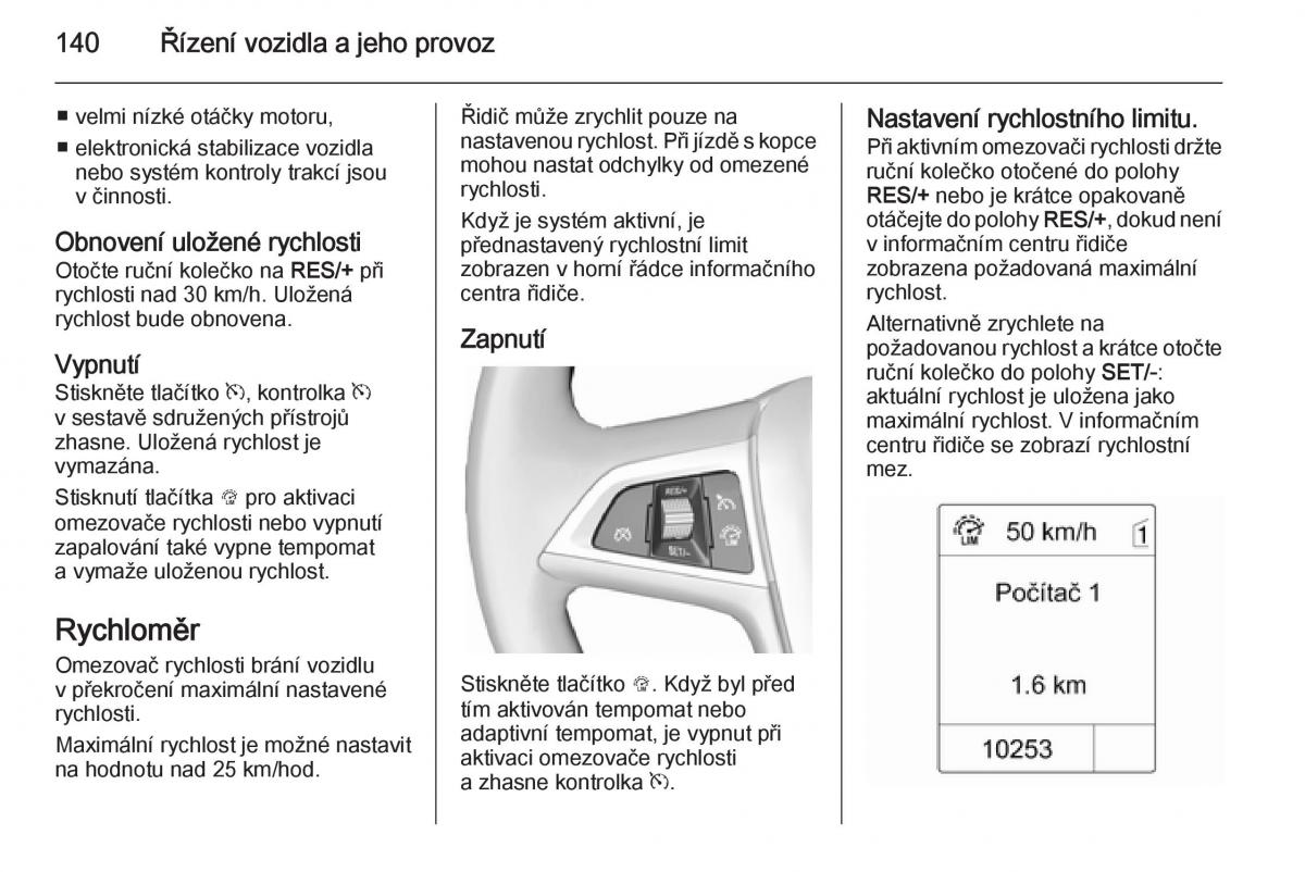 Opel Mokka navod k obsludze / page 142