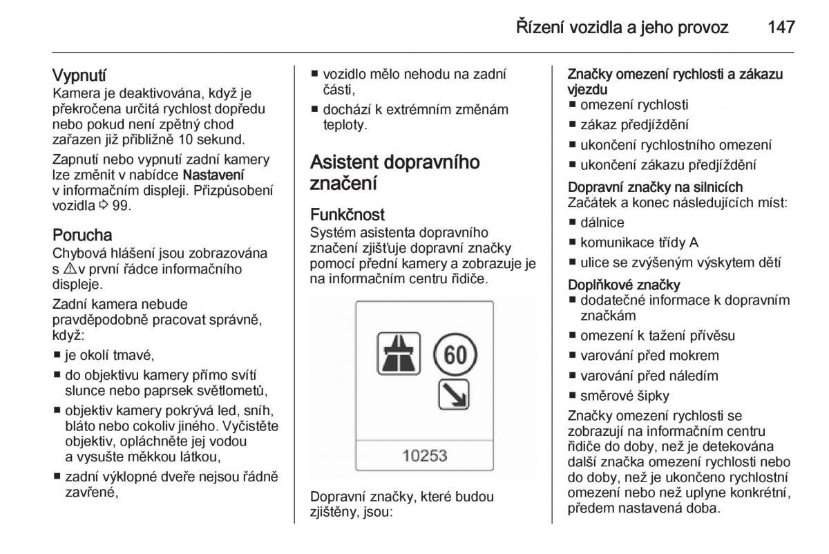 Opel Mokka navod k obsludze / page 149