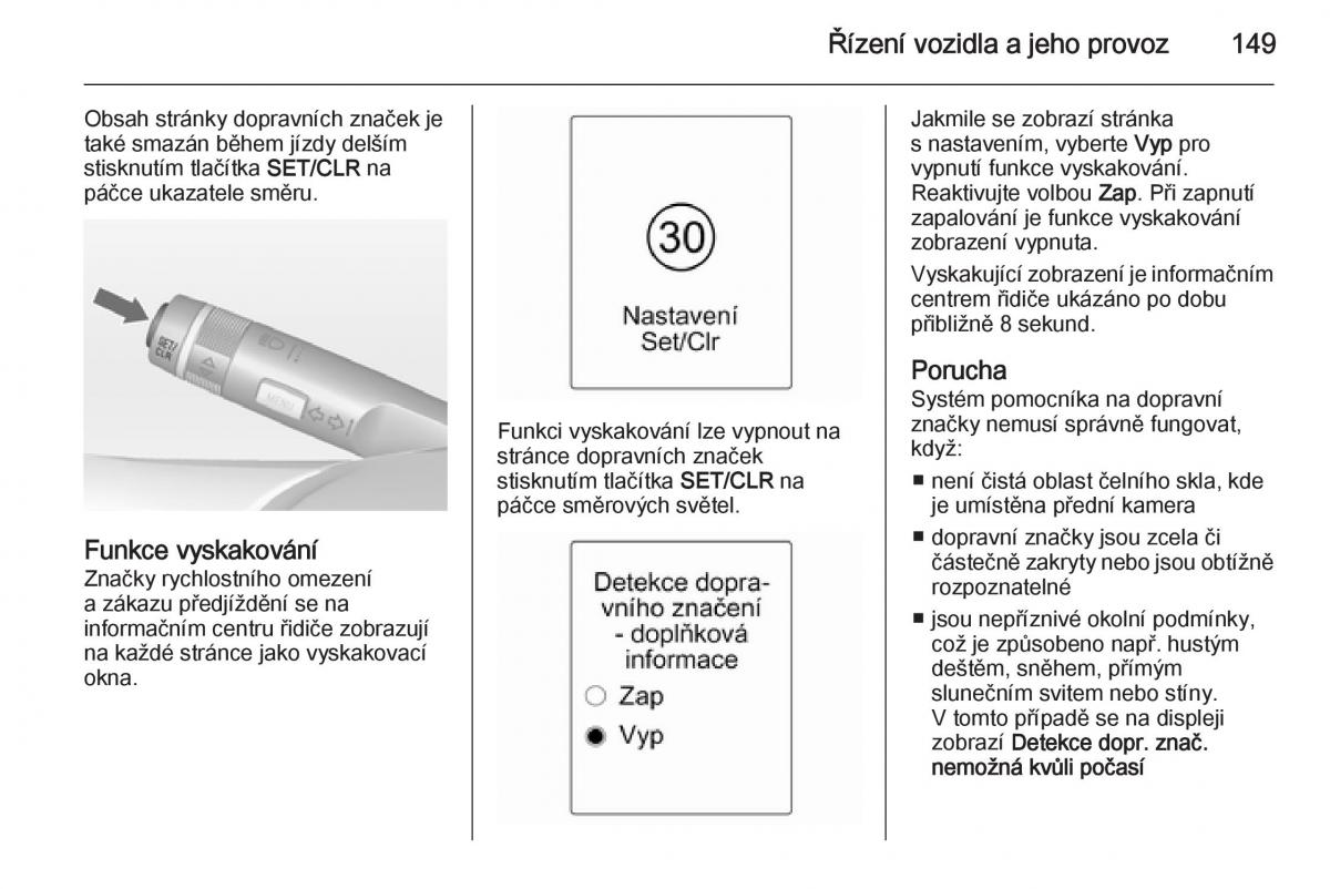 Opel Mokka navod k obsludze / page 151