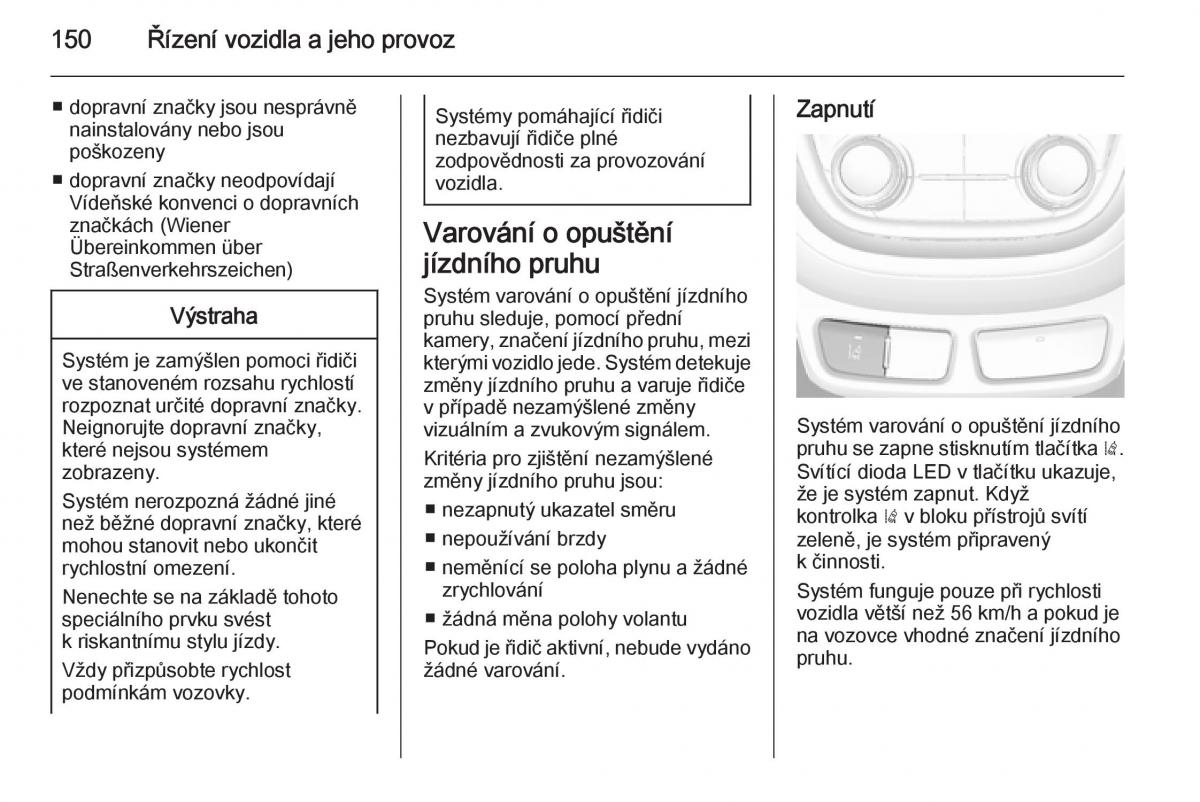 Opel Mokka navod k obsludze / page 152