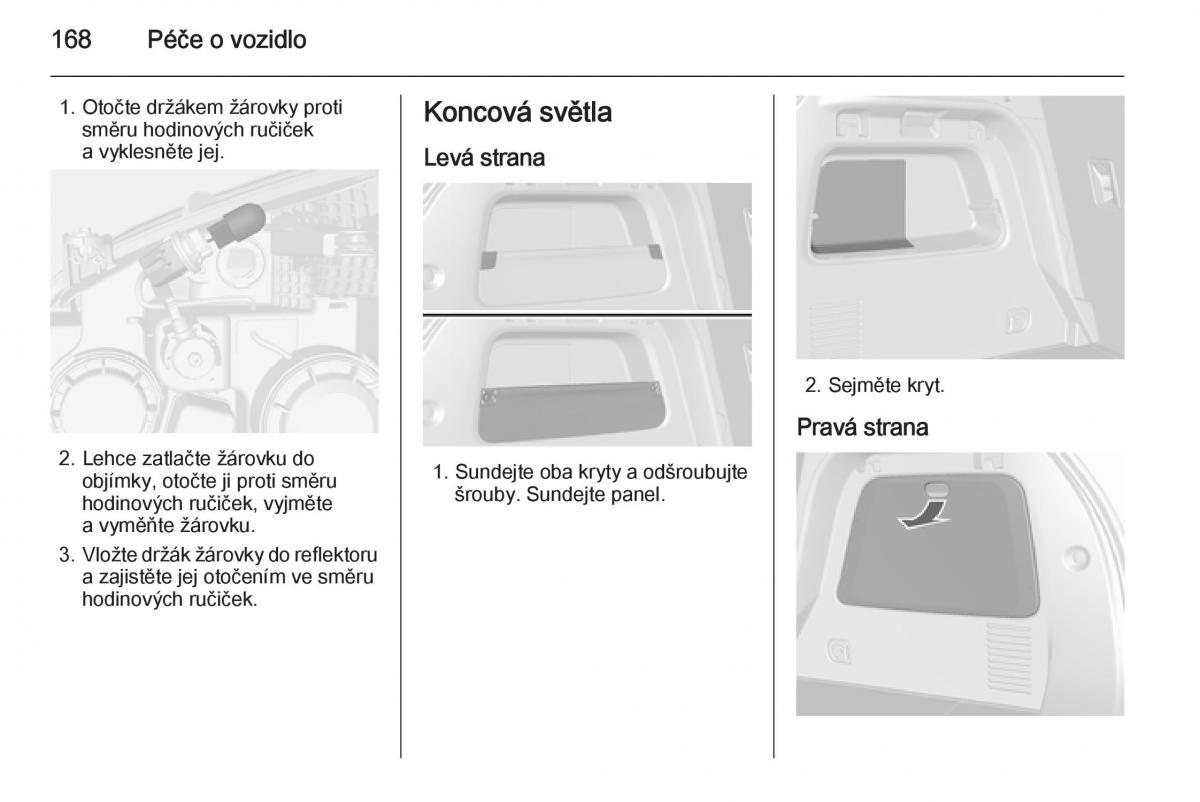 Opel Mokka navod k obsludze / page 170