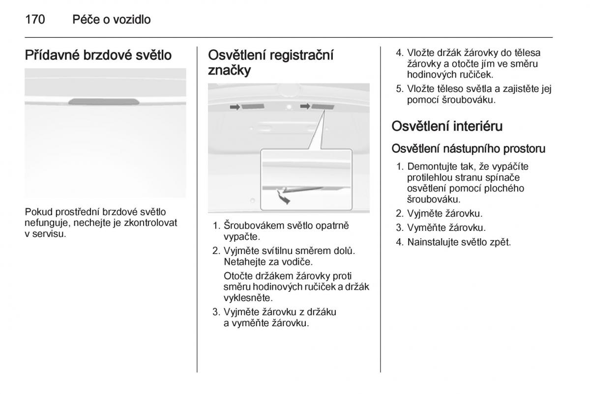 Opel Mokka navod k obsludze / page 172