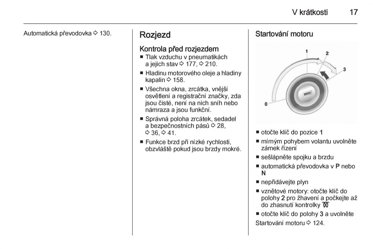 Opel Mokka navod k obsludze / page 19