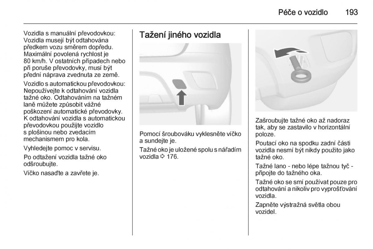 Opel Mokka navod k obsludze / page 195