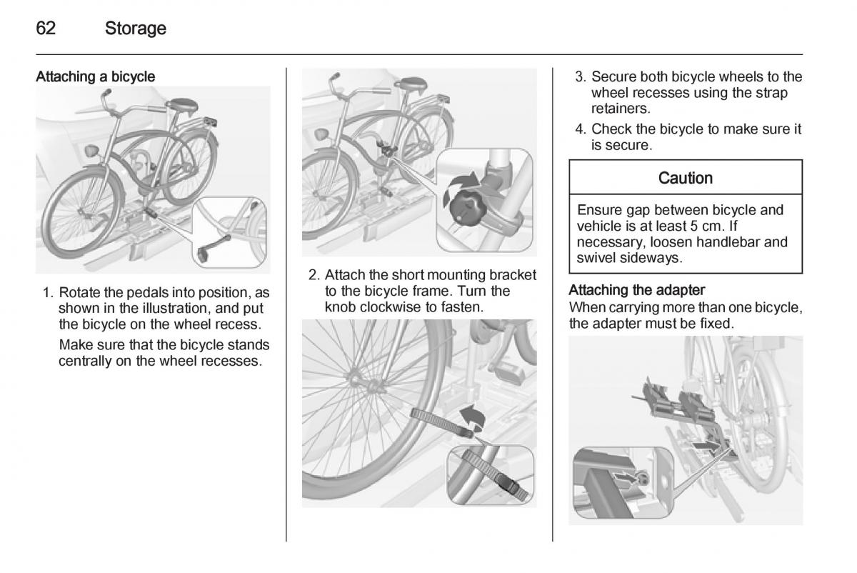 Opel Mokka owners manual / page 64