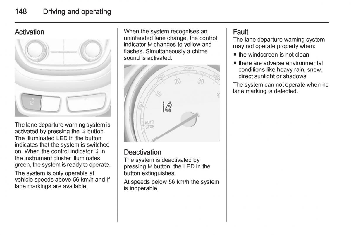 Opel Mokka owners manual / page 150