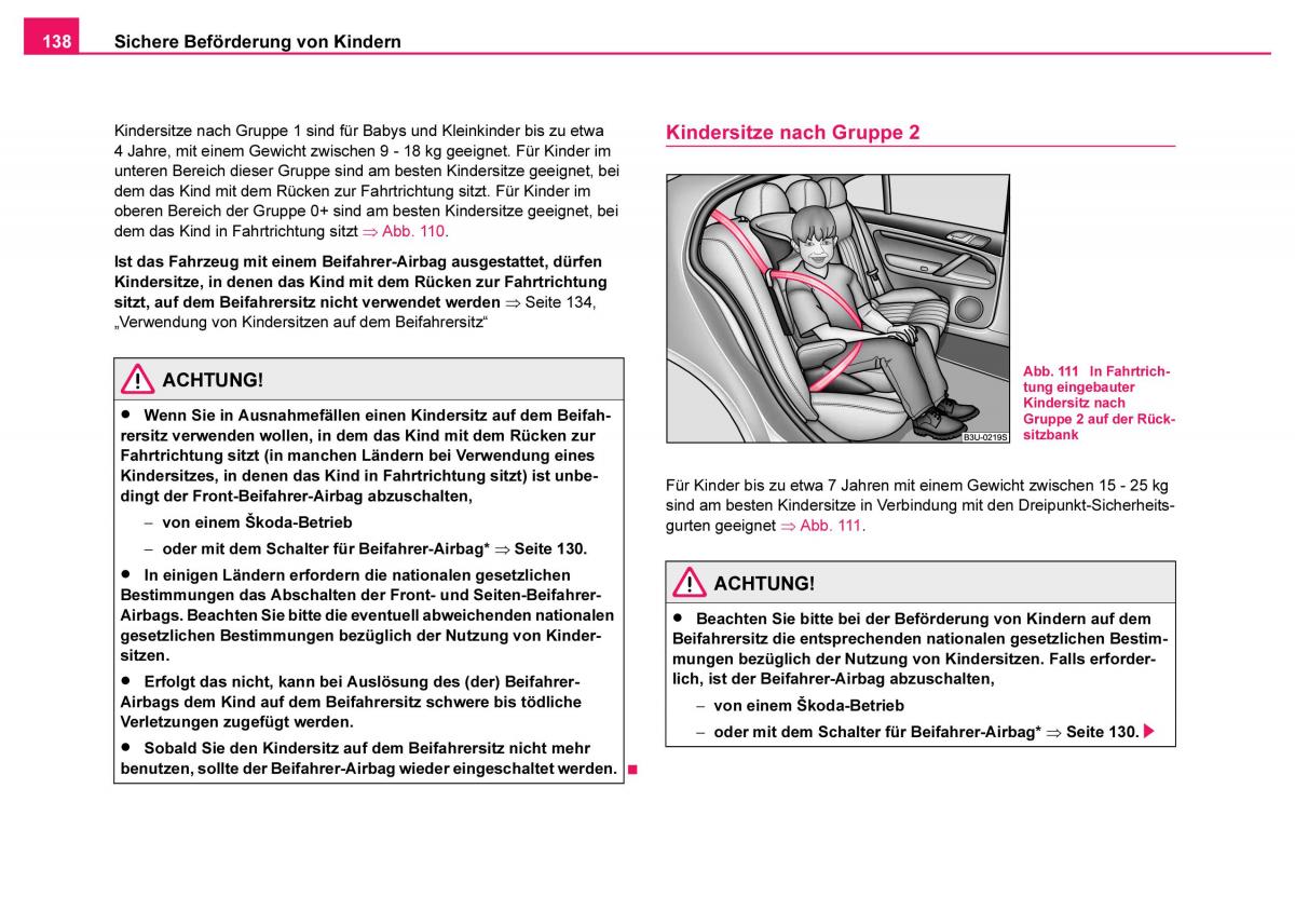 Skoda Fabia I 1 Handbuch / page 139