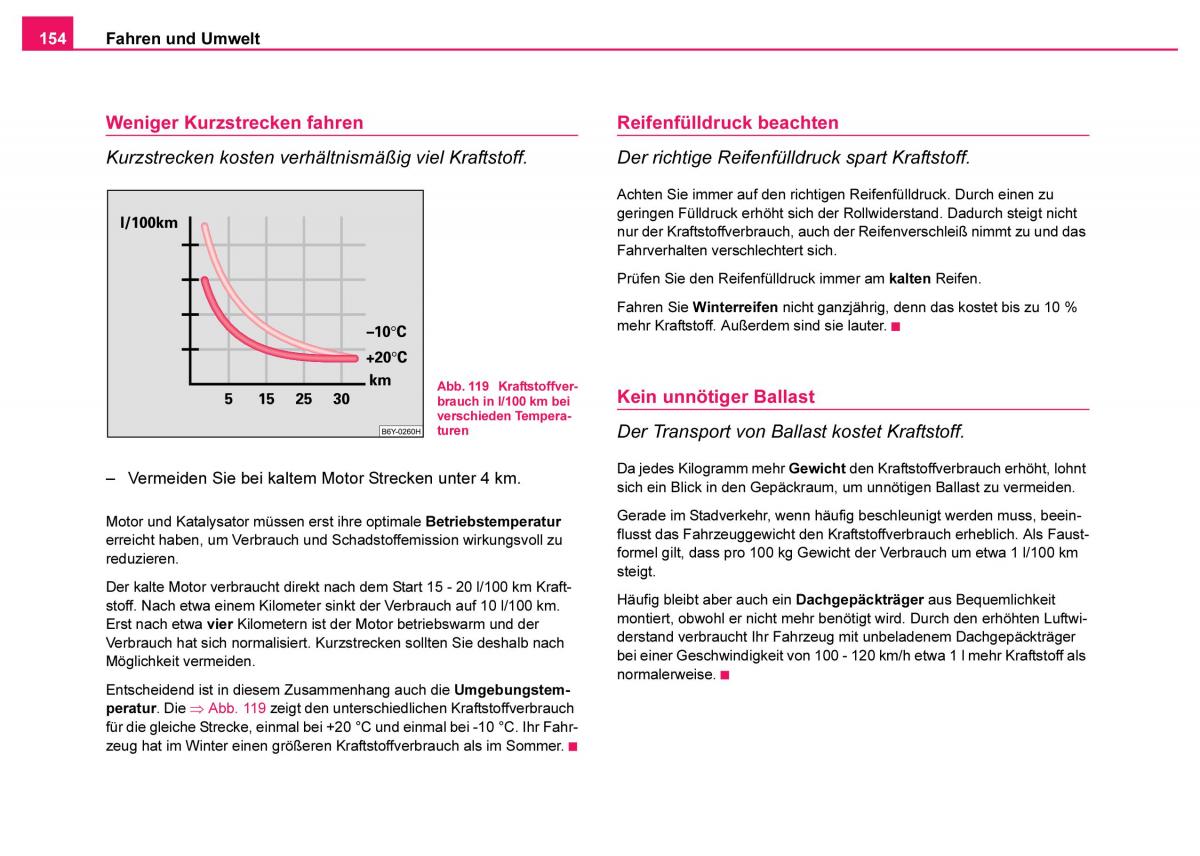 Skoda Fabia I 1 Handbuch / page 155