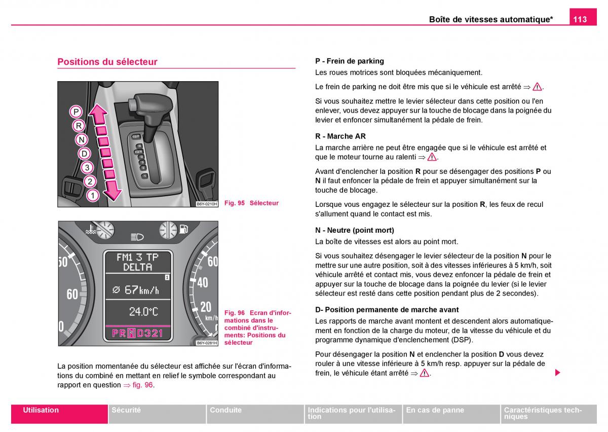 Skoda Fabia I 1 manuel du proprietaire / page 114