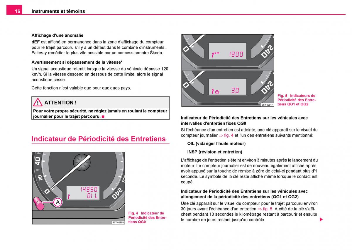 Skoda Fabia I 1 manuel du proprietaire / page 17