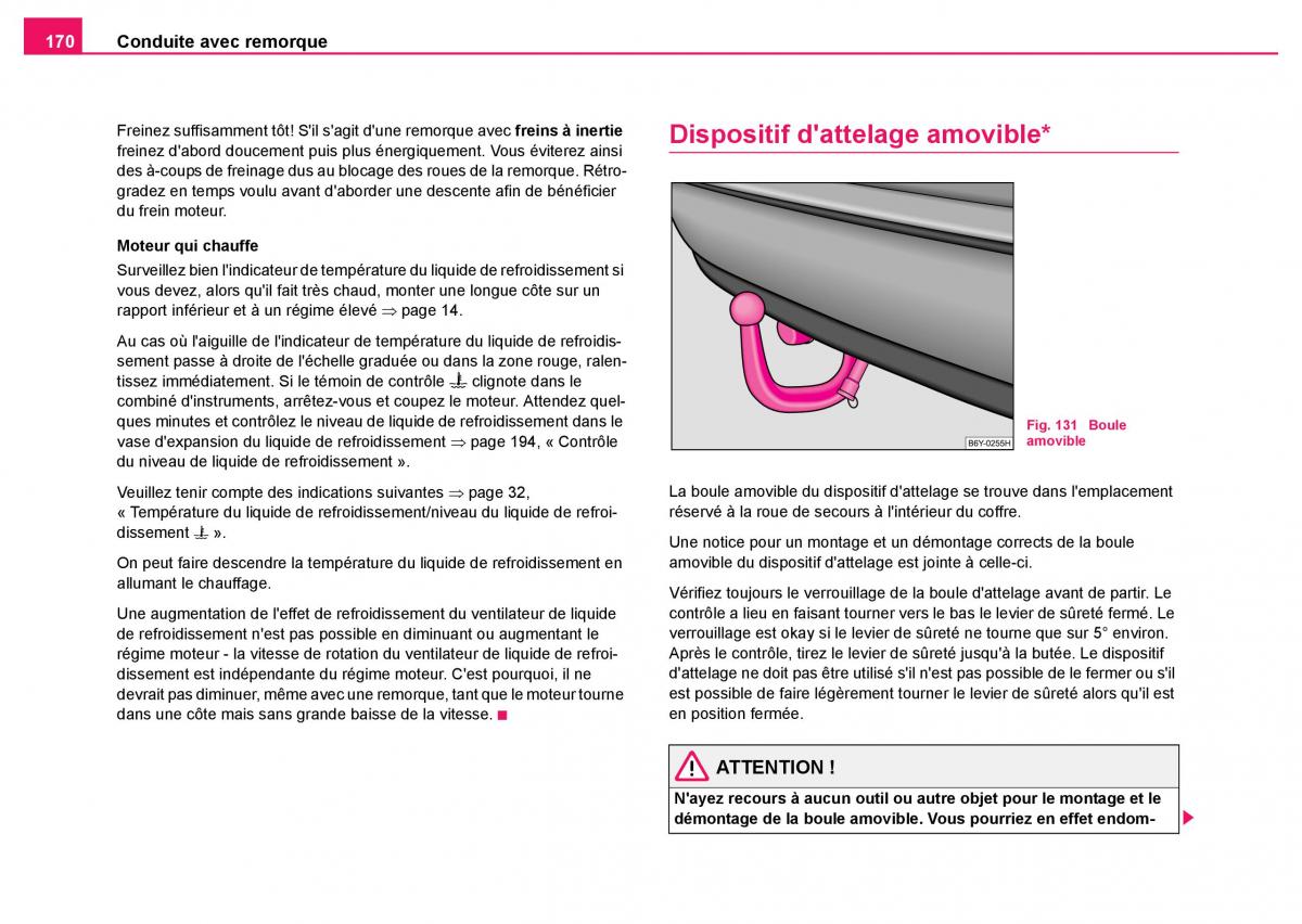 Skoda Fabia I 1 manuel du proprietaire / page 171