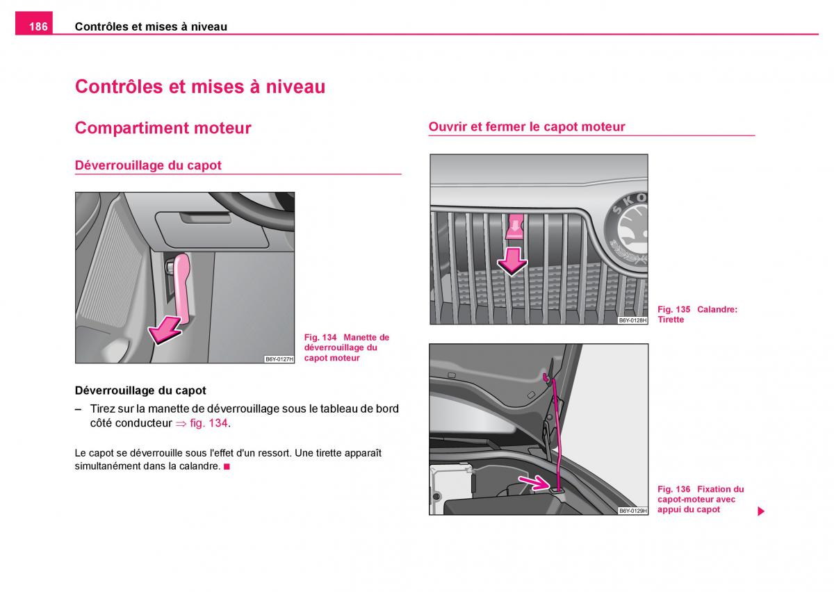 Skoda Fabia I 1 manuel du proprietaire / page 187