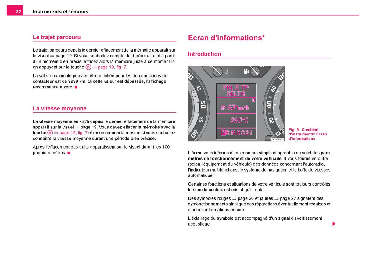 Skoda Fabia I 1 manuel du proprietaire / page 23