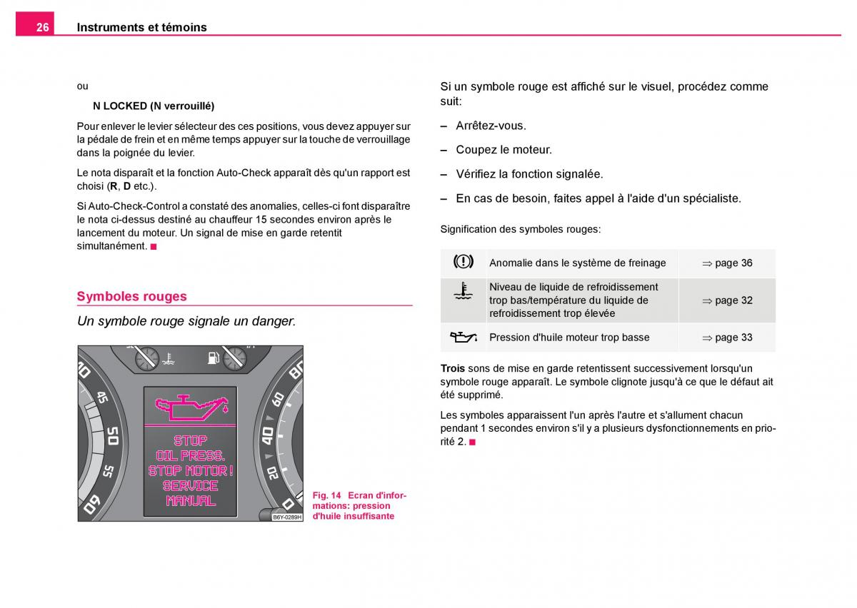 Skoda Fabia I 1 manuel du proprietaire / page 27