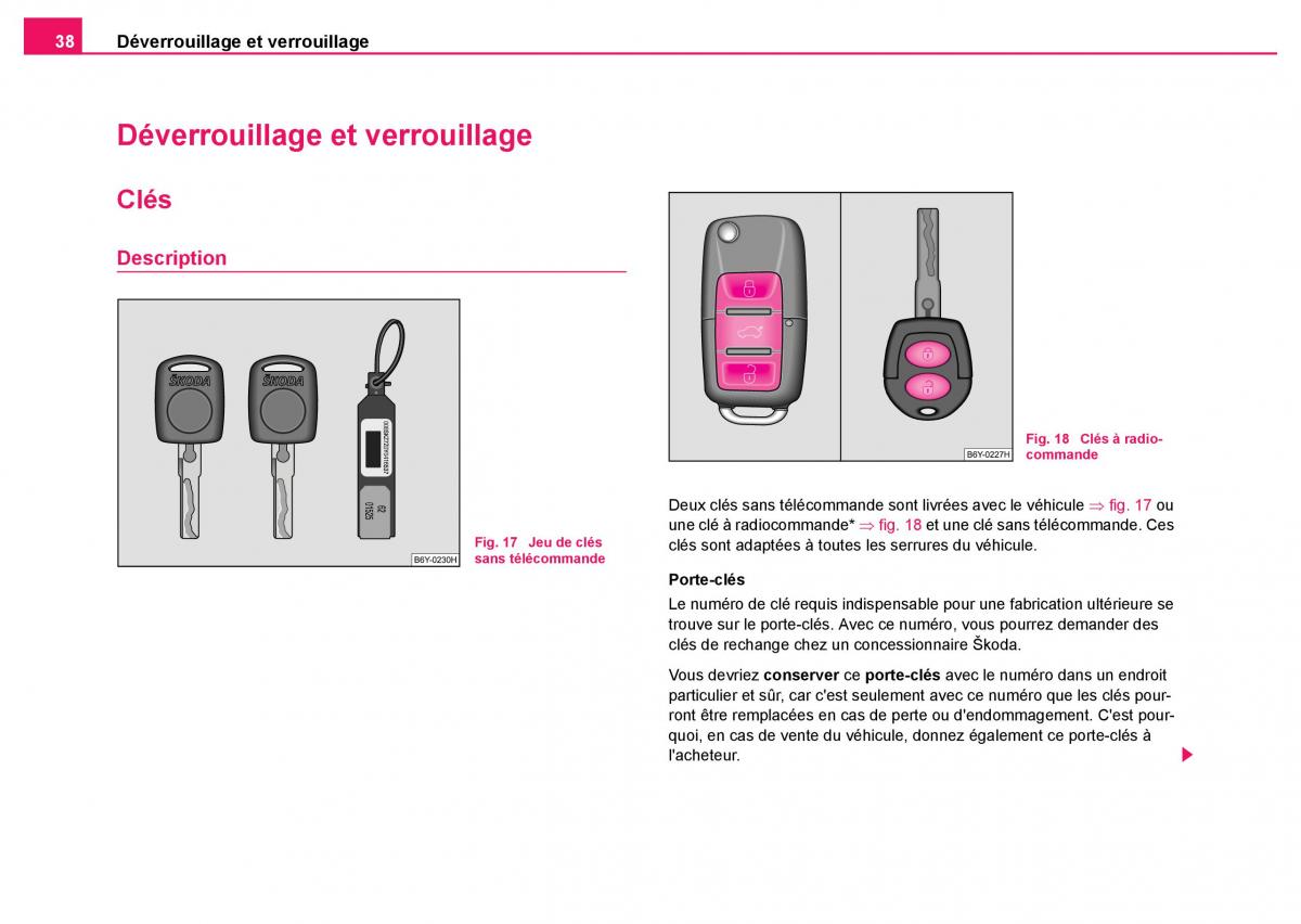 Skoda Fabia I 1 manuel du proprietaire / page 39