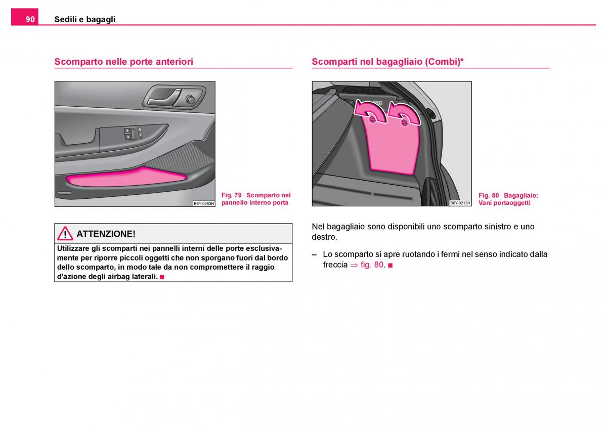 Skoda Fabia I 1 manuale del proprietario / page 91