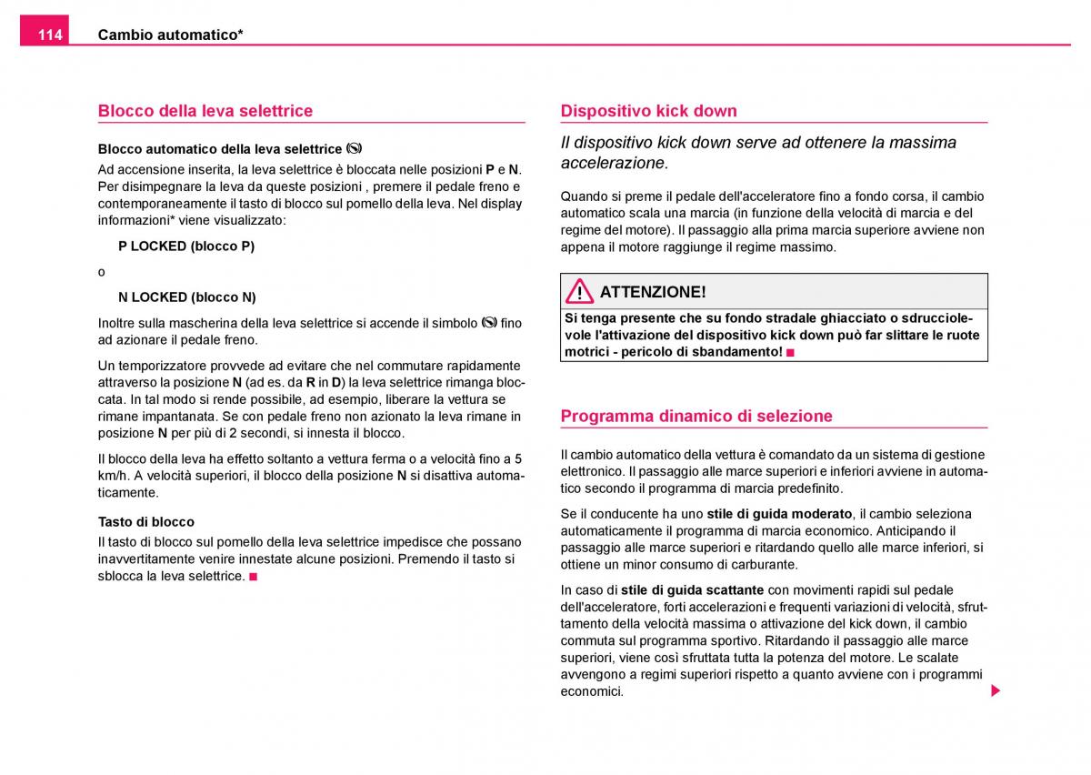 Skoda Fabia I 1 manuale del proprietario / page 115