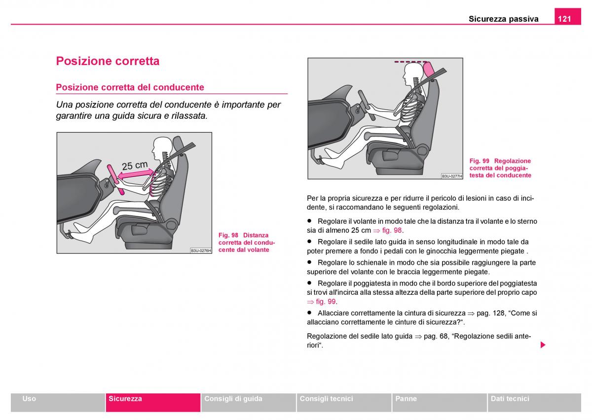 Skoda Fabia I 1 manuale del proprietario / page 122