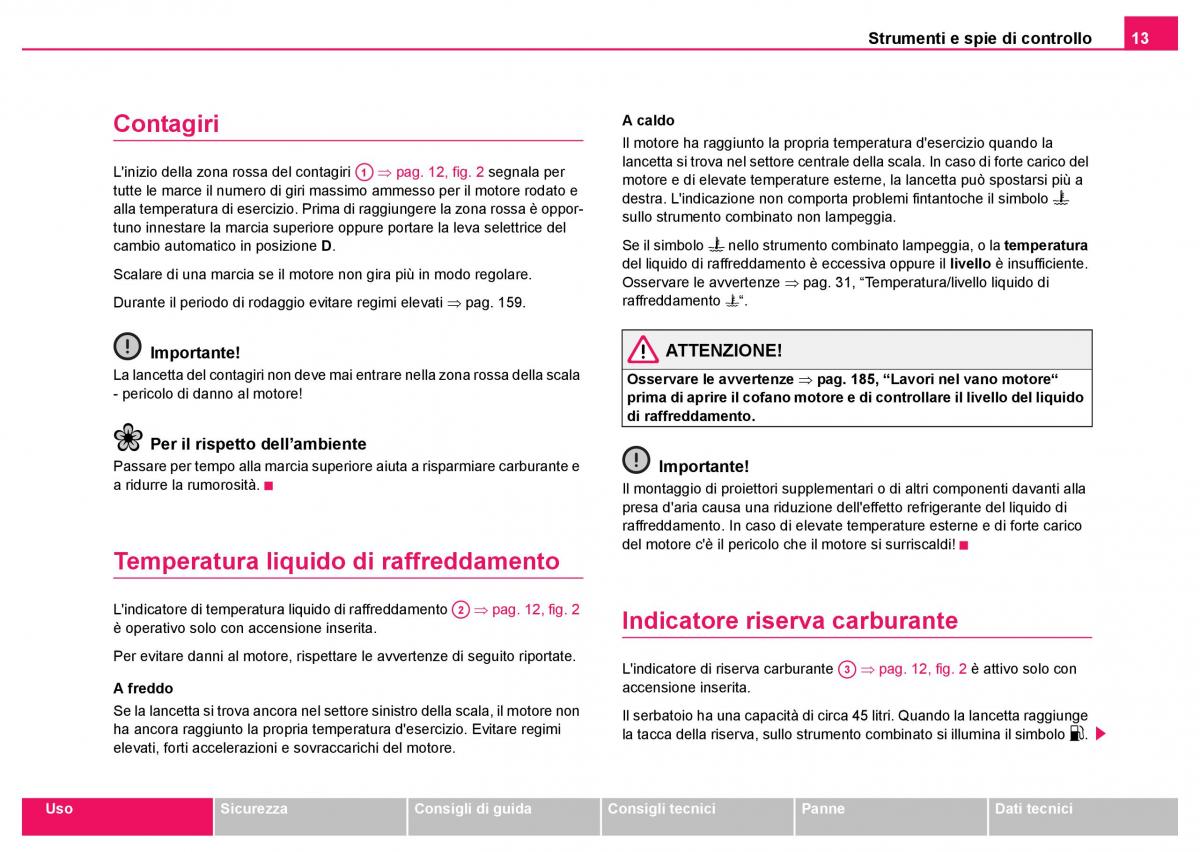 Skoda Fabia I 1 manuale del proprietario / page 14