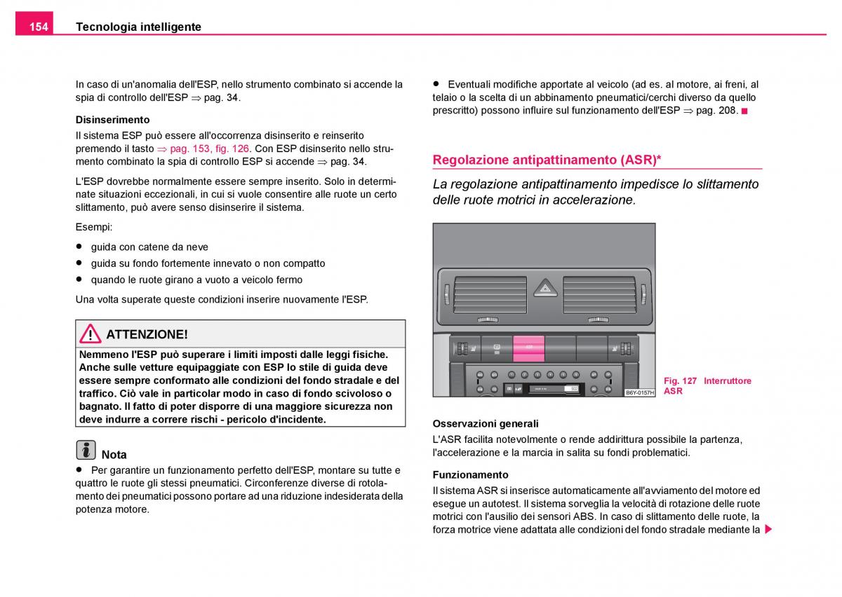 Skoda Fabia I 1 manuale del proprietario / page 155